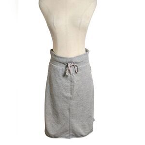 Project G Gray Sweatshirt Lounge Women's Skirt